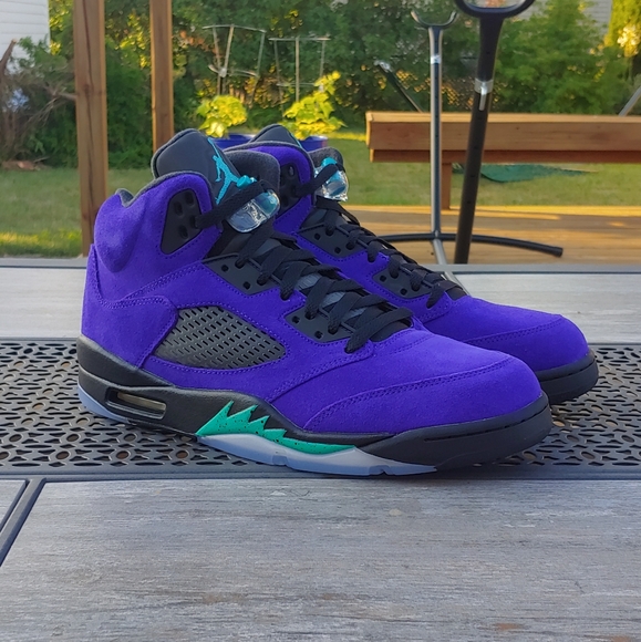 Air Jordan V 5 Retro Alternate Grape 136027-500 - Picture 9 of 14